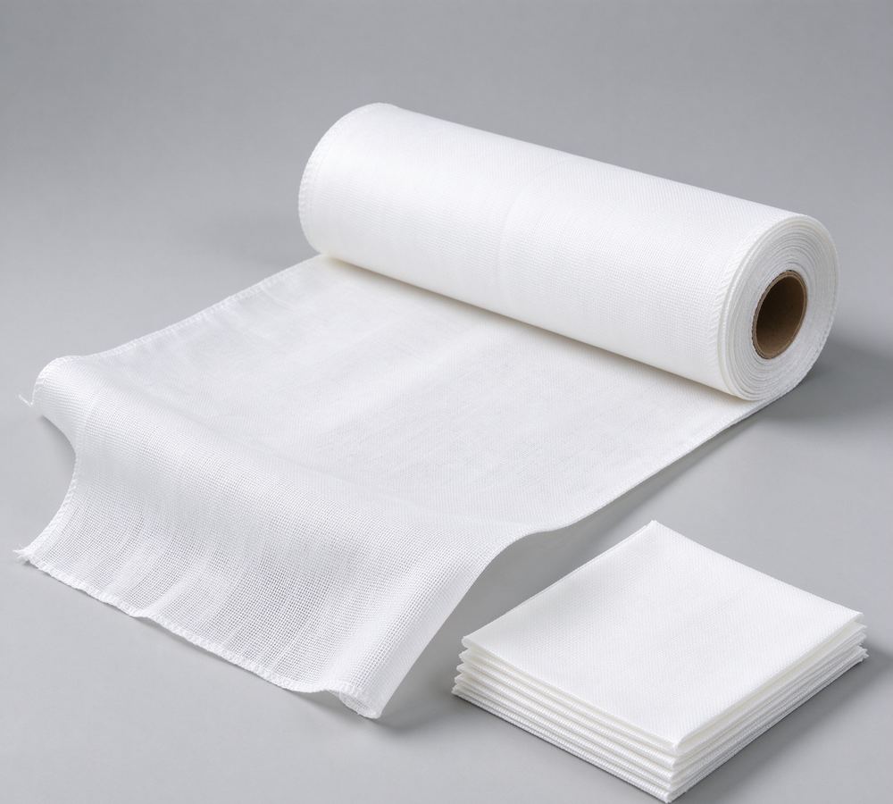 Woven polyester liquid filtration cloth roll